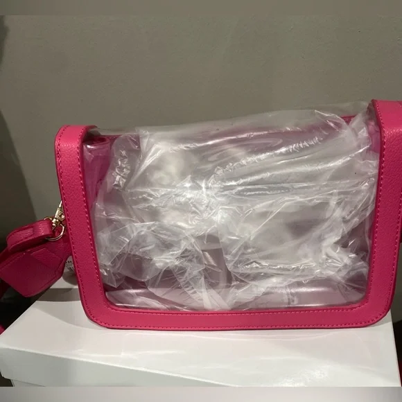 Mail + Lili Jessie Vegan Leather Stadium Crossbody bag - Picture 6 of 15